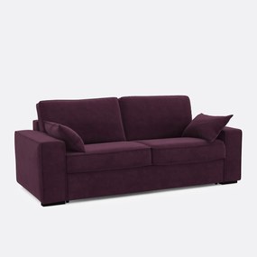 Bank-bed fluweel, mousse Cécilia