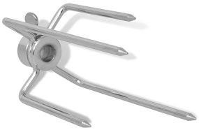 vidaXL BBQ Draaispit vorken 2 stuks staal