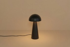 Buiten Vloerlamp Zwart - Mushroom Staal Zwart