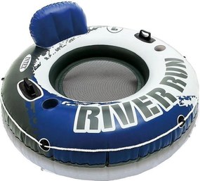 Intex opblaasbare zwemband/loungestoel'River Run'- Diameter 135cm