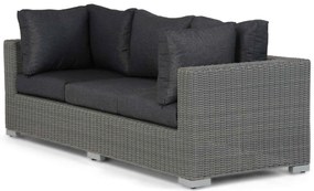 Stoel en Bank Loungeset 5 personen Wicker Grijs  Garden Collections Toronto