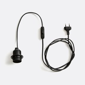 Elektrische kabel voor wandlamp fitting E27 Baulind