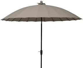 4-Seasons stokparasol Shanghai 300 cm taupe