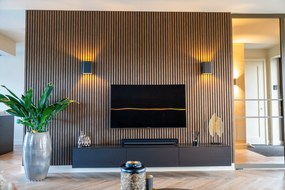 AkuPanel 240 cm Gerookt Eiken   - Akoestische panelen