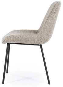 By-Boo Base Scandinavische Eetkamerstoel Met Armleuningen Taupe