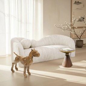 Kare Design Cono Ronde Bijzettafel Walnoot - 50 X 50cm.