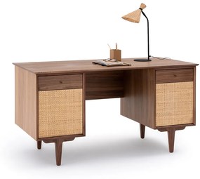 Vintage bureau met dubbele kast, Dalqui