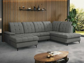 Hoekbank Sanford 100, Aanwezig, Aanwezig, 330x212x105cm, 165 kg, Poten: Metaal, Kunststof, Hout: Beuk, Grenen