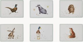 Placemats Country, 6-delig