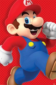 Poster Super Mario - Run, (61 x 91.5 cm)