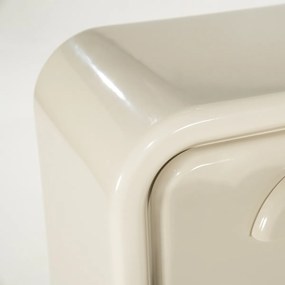 Retro Ladekast Beige - 50x32x108cm.