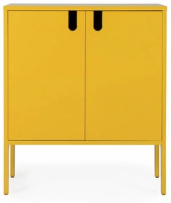 Tenzo Uno Smal Dressoir Modern Design Geel - 76x40x89cm.