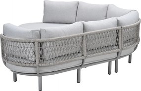 Garden Impressions Algarve lounge dining set 3-delig - taupe