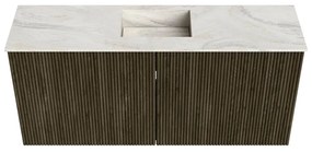 Mondiaz Joya DLux 90cm toiletmeubel shadow met wastafel faye midden 1 kraangat ostra