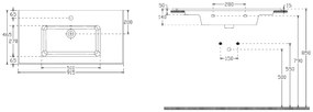 Sanicare Q3 keramische wastafel 91x46.5cm wit