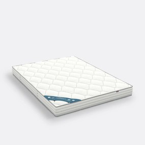 Matras in latex en traagschuim H17cm