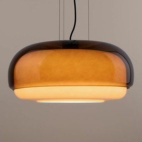 Hanglamp in gekleurd glas Ø45 cm, Kinoko