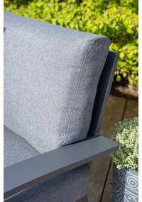 Garden Impressions Camilo lounge dining set 6-delig links - donker grijs