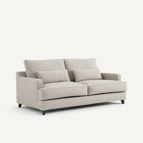 Omvormbare bank in getextureerd viscose/linnen, Alwine