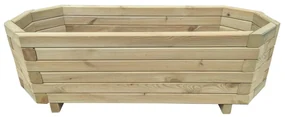 vidaXL Plantenbak verhoogd 80x32x31 cm geïmpregneerd grenenhout