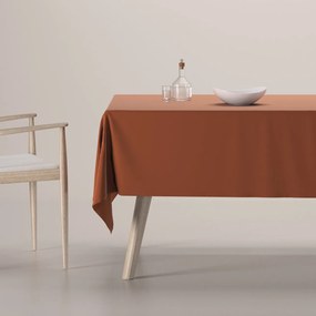 Dekoria Rechthoekig tafelkleed, bruin-caramel, 130 x 160 cm