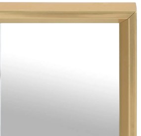 vidaXL Spiegel 150x50 cm goudkleurig