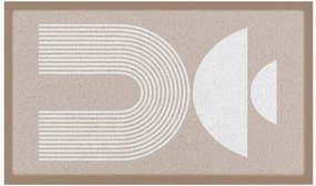 In- & outdoor vuilopvangmat Half Moon