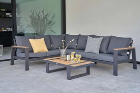 Hoek loungeset 6 personen Aluminium Grijs  Lifestyle Garden Furniture Marietta