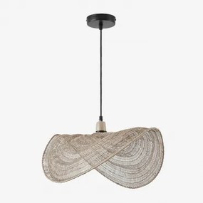 Garaine Ijzeren Plafondlamp Beige – Crème - Sklum