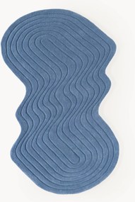 Handgetuft wollen vloerkleed Aliza in organische vorm