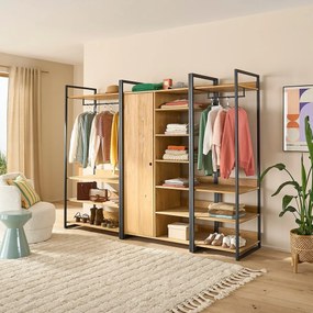 Module 1 hangkast en 6 legplanken Hiba