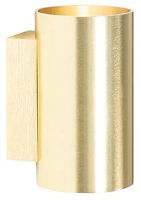 Moderne wandlamp goud rond 2-lichts - Sandy