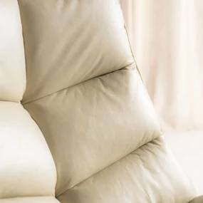 Eleonora Sven Draaifauteuil Beige Leder