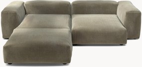 Modulaire hoekbank Vetsak (3-zits) van corduroy