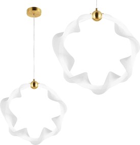 LED lamp G014-1CP WHITE/GOLD