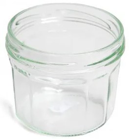 Inmaakpot met facetten, deksel apart verkrijgbaar, 200 ml