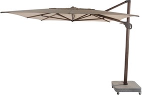 Hacienda zweefparasol 300x400 cm wenge frame beach 4 Seasons Outdoor