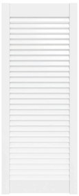 vidaXL Louvredeur 99,3x39,4 cm massief grenenhout wit