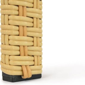 Driezitsbank van kunststof rotan Bari Garden Point beige