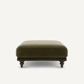 Voetenbank in fluweel, Lazare