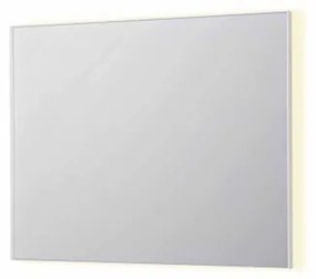 INK SP32 spiegel - 100x4x80cm rechthoek in stalen kader incl indir LED - verwarming - color changing - dimbaar en schakelaar - mat wit 8410061