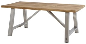 4 Seasons Outdoor | Icon tafel 240 cm  Tuintafel    houtkleur weerbestendig