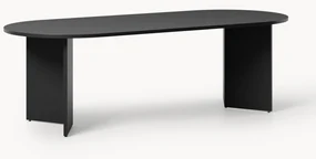 Ovale houten eettafel Toni, 200 x 90 cm