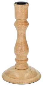 Kandelaar, mangohout, 19,5 cm