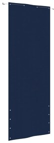 vidaXL Balkonscherm 80x240 cm oxford stof blauw