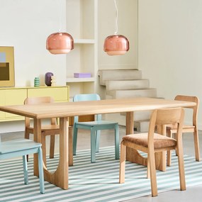 Hanglamp van gekleurd glasØ30,5 cm, KINOKO