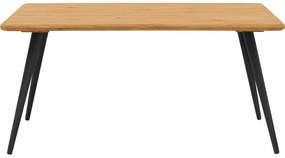 Goossens Eettafel Bjarte, Rechthoekig 160 x 90 cm