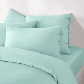 Effen kussensloop te strikken in katoen , Scenario