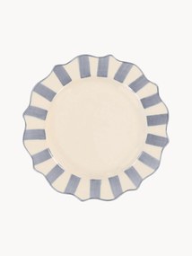 Handbeschilderd ontbijtbord Lilac Scalloped