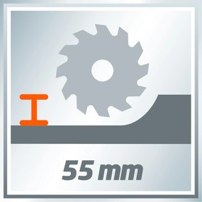 Einhell TE-CS 165 Handcirkelzaag, 1200Watt